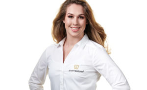 Für weitere zwei Jahre Markenbotschafterin der Jenny & Weber Infrarotkabinen: Giulia Steingruber.