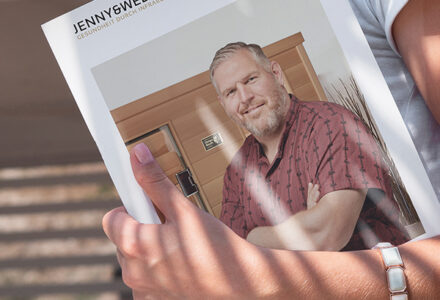 Neuer Katalog und neue Preisliste zu den «Jenny & Weber»-Infrarotkabinen, inkl. Zubehör